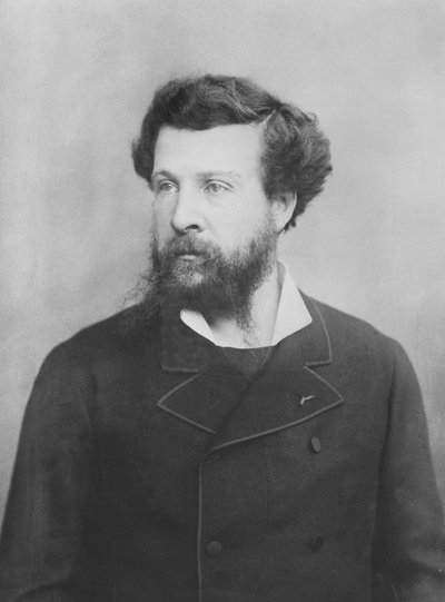 Portret van Édouard Pailleron door Benque Studio